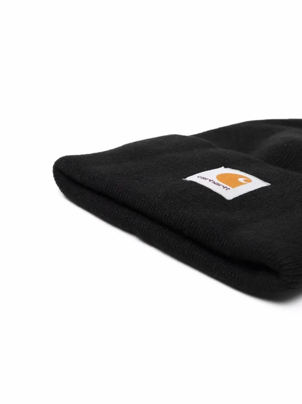 Carhartt WIP ロゴパッチ ビーニー | ブラック | FARFETCH JP