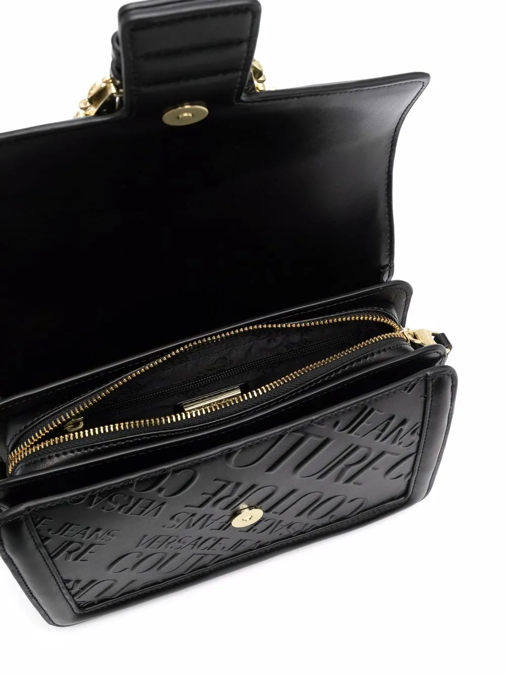 фото Versace jeans couture сумка через плечо с пряжкой baroque