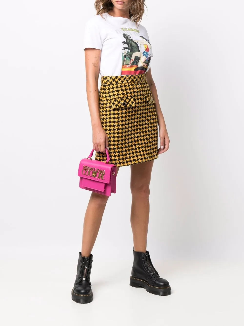 фото Versace jeans couture сумка-тоут с логотипом