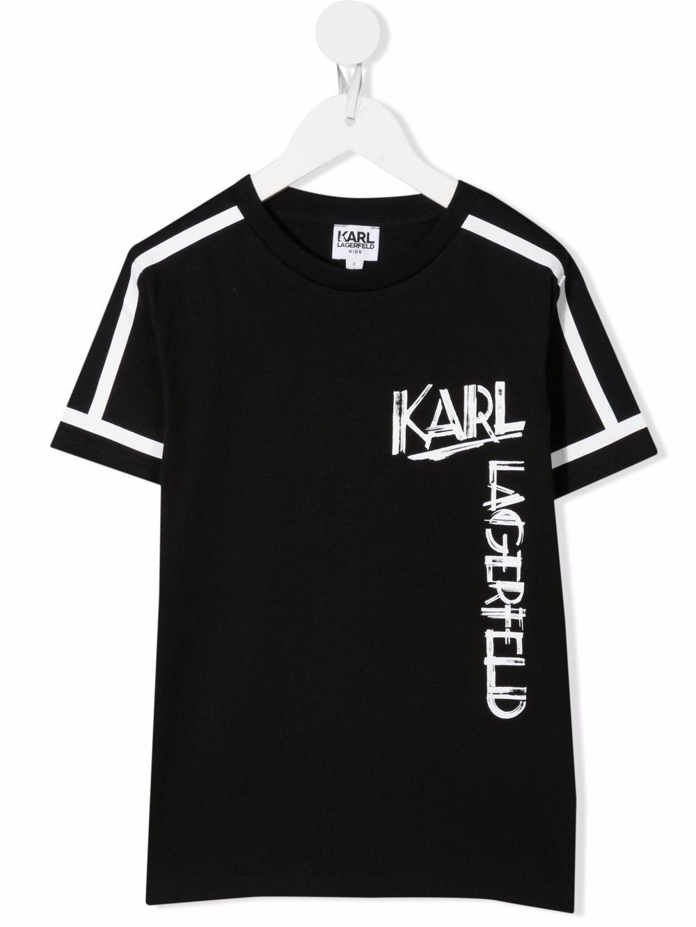 фото Karl lagerfeld kids футболка из органического хлопка с логотипом