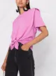 Isabel Marant Zelikia tie-front T-shirt