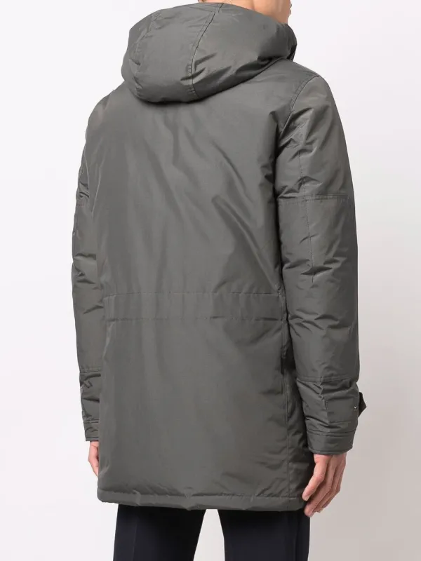 Woolrich Polar High Collar Parka | Grey | FARFETCH