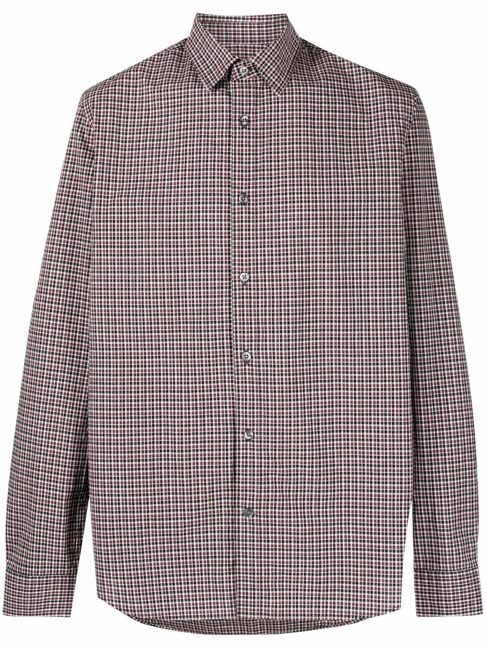 

Woolrich checked long-sleeve shirt - Brown