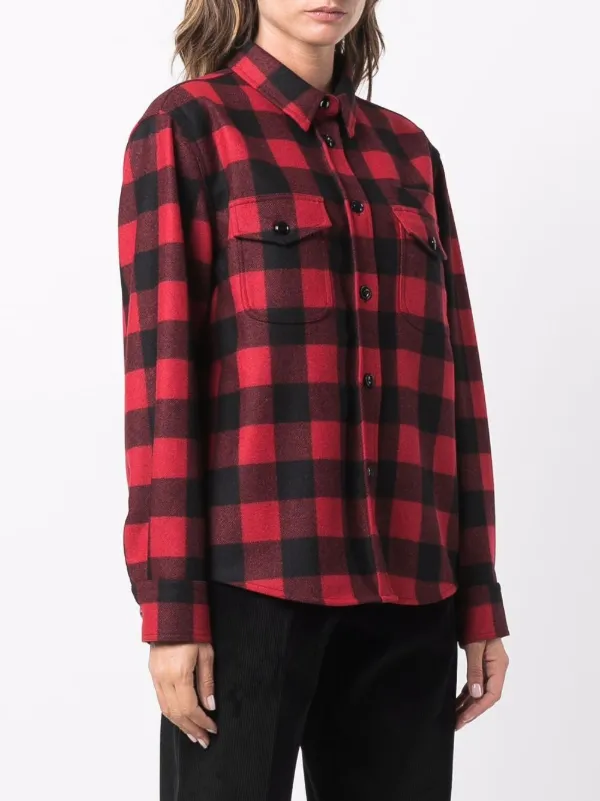 Woolrich check-print Flannel Overshirt 