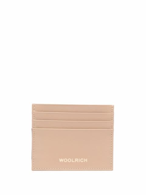 Woolrich logo-print card case