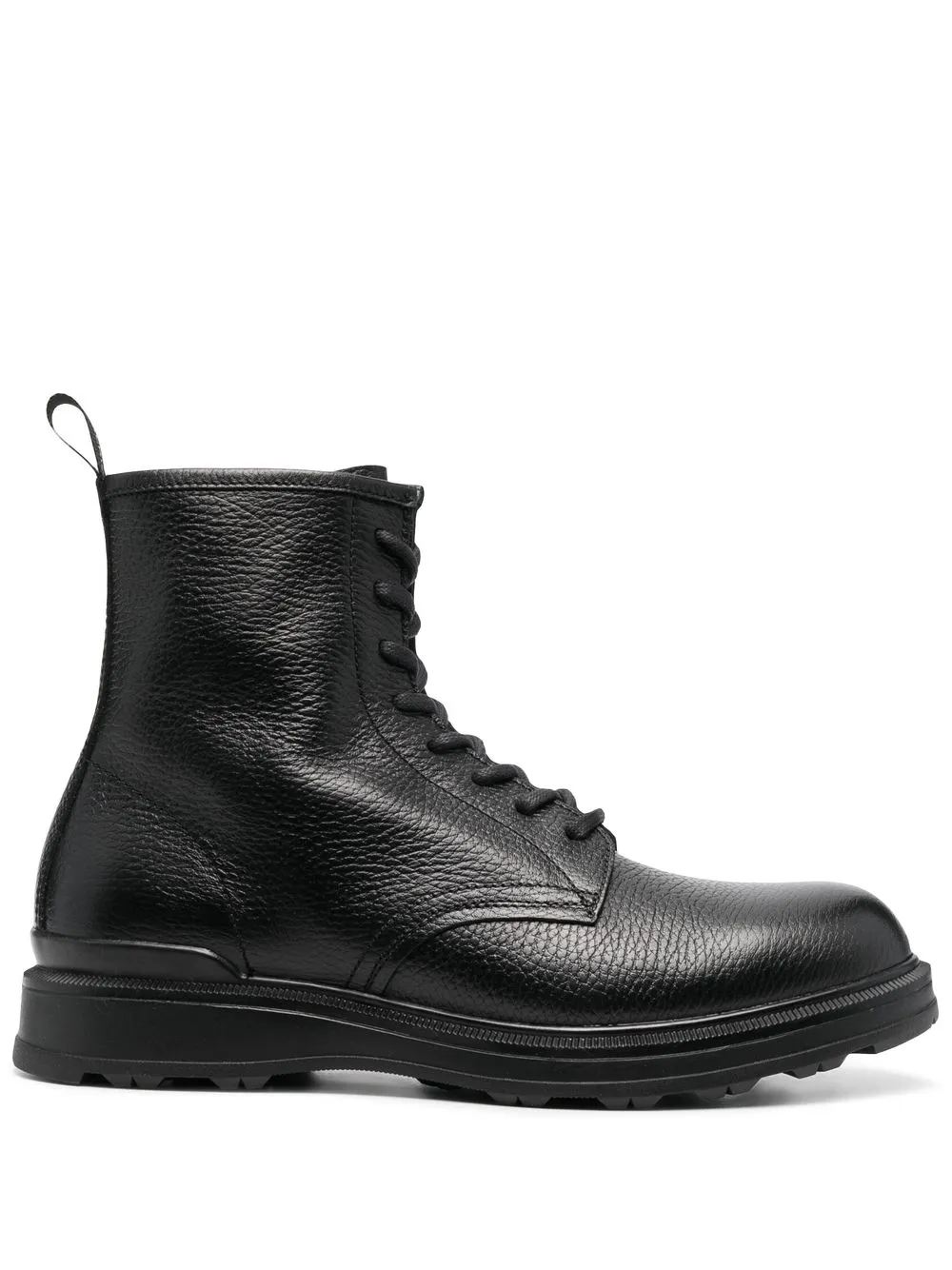 

Woolrich side-zip leather boots - Black