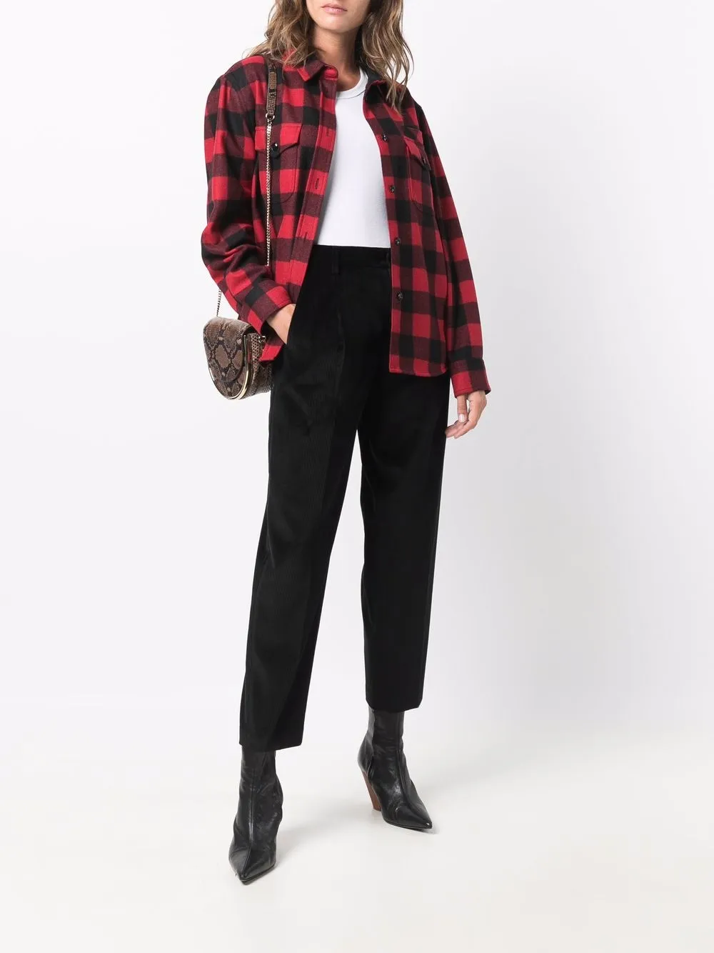 Woolrich Rbfluwelen broek - Zwart