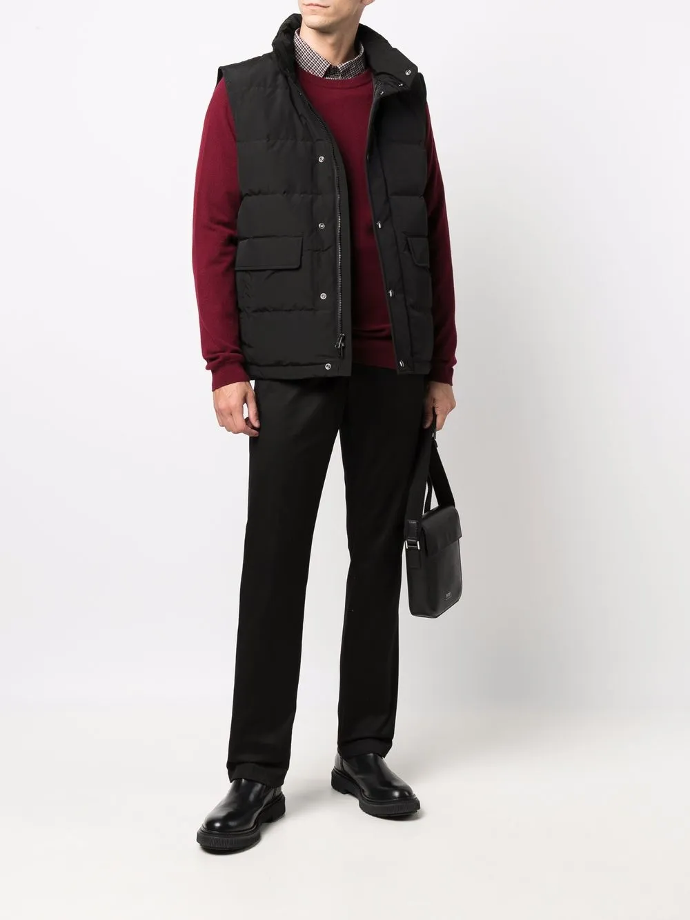 Woolrich Kasjmier trui - Rood