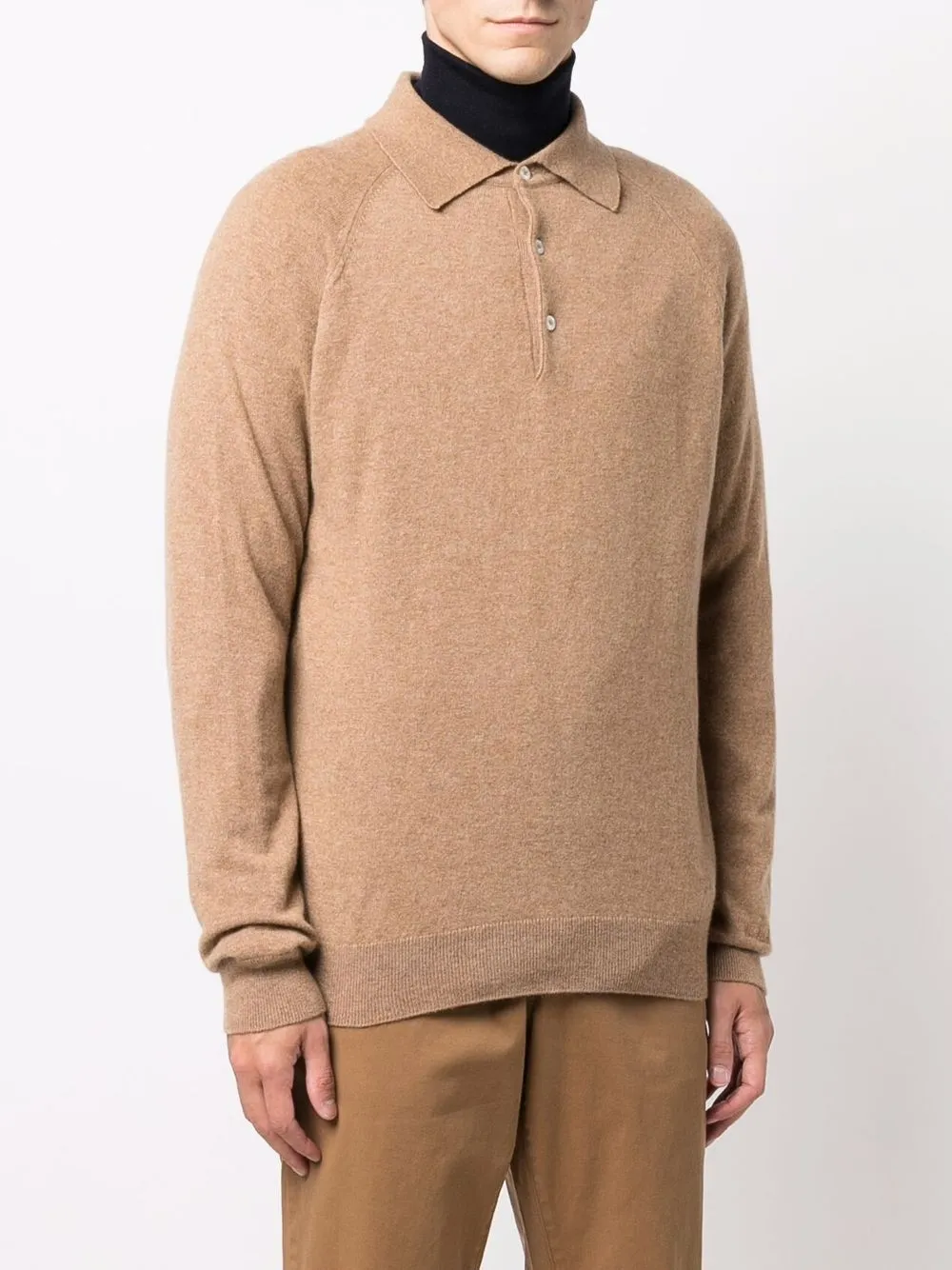 фото Woolrich кашемировая рубашка поло luxe