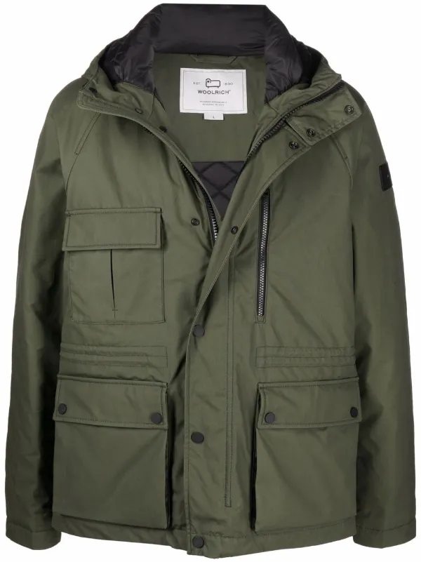 woolrich green jacket