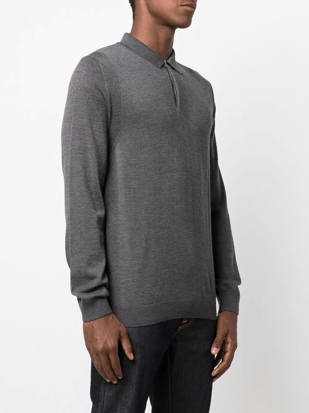 фото Woolrich рубашка поло тонкой вязки