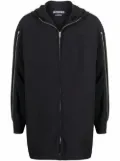 Jacquemus zip-sleeve coat - Black