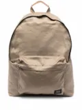 Porter-Yoshida & Co. logo patch canvas backpack - Neutrals