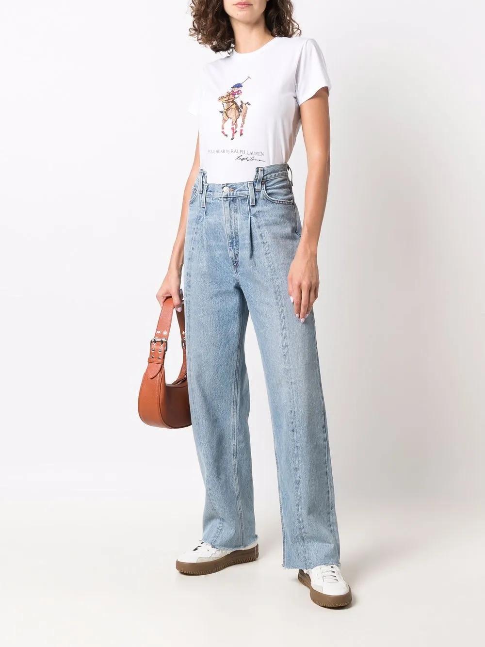 фото Polo ralph lauren футболка с принтом polo teddy