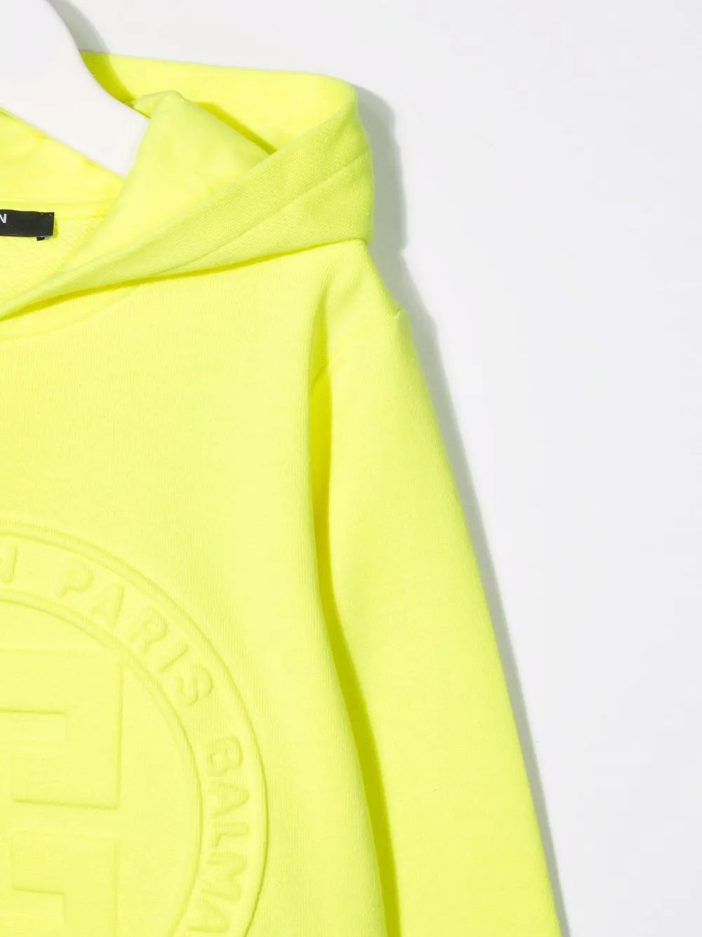 фото Balmain kids худи с тисненым логотипом