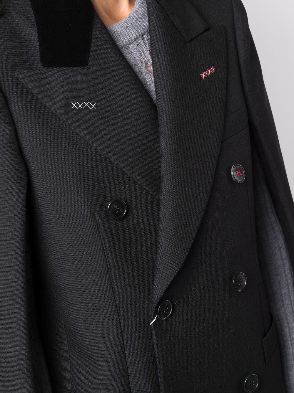 Maison Margiela double-breasted Tailored Wool Coat - Farfetch