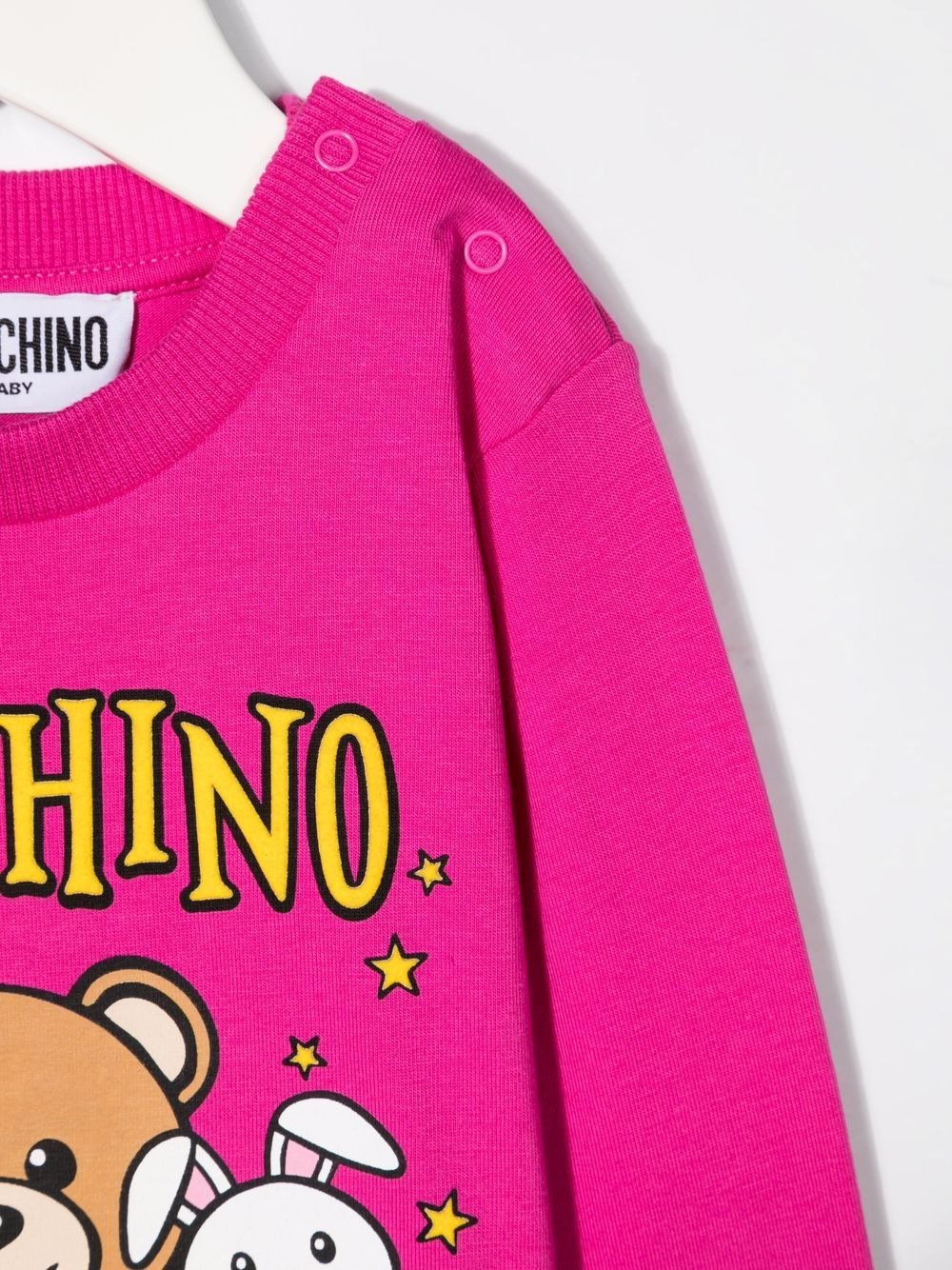 фото Moschino kids толстовка с принтом