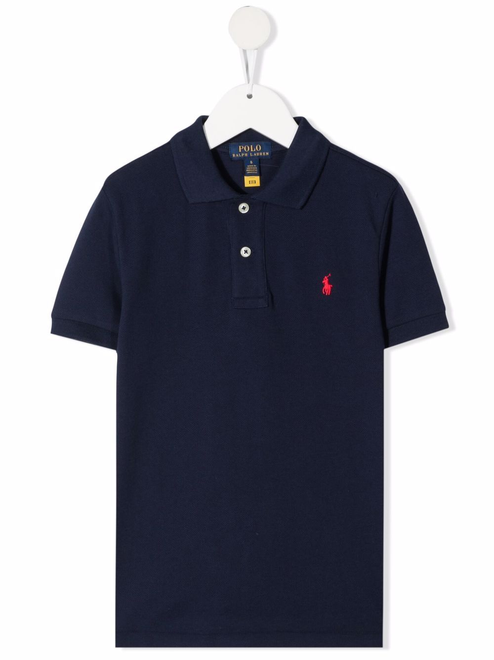 Image 1 of Ralph Lauren Kids embroidered-logo polo shirt