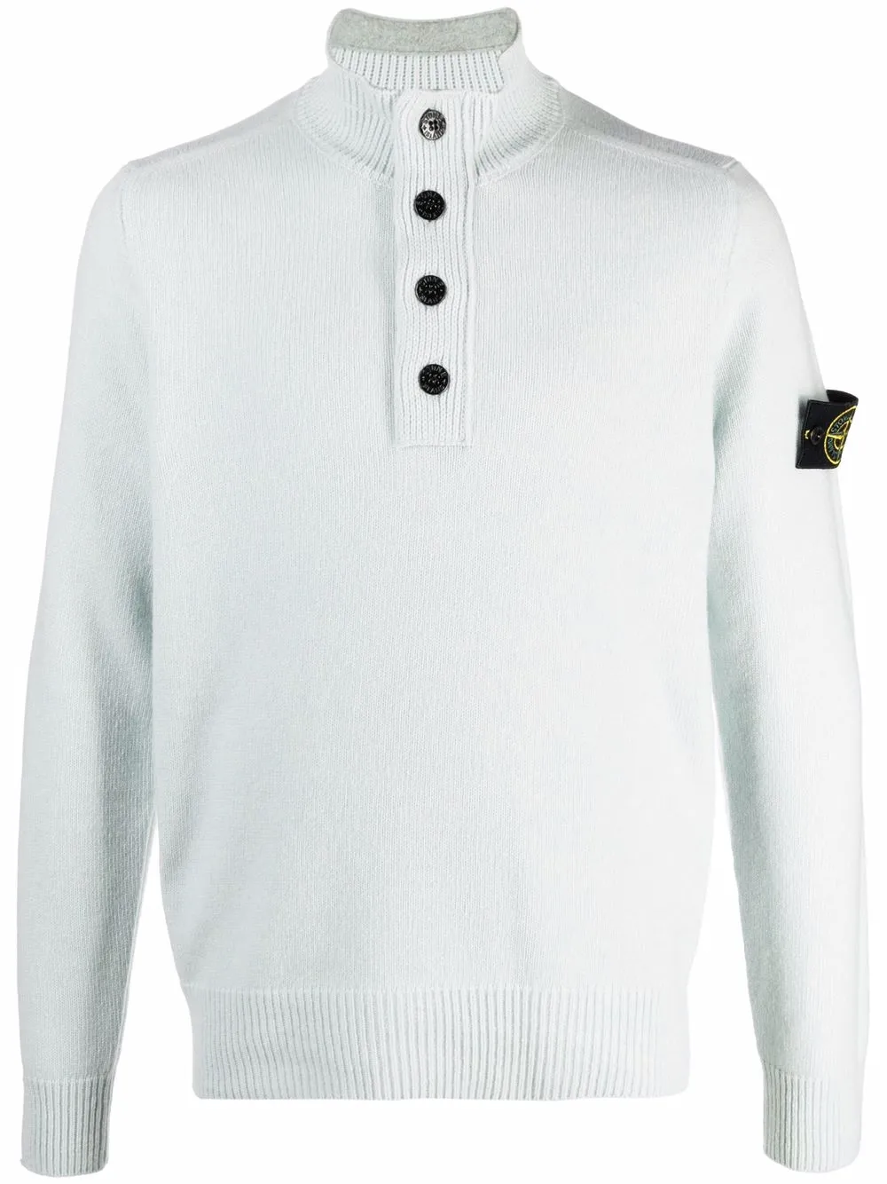 фото Stone island джемпер с нашивкой-логотипом