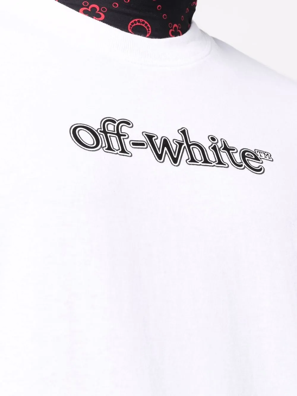 фото Off-white футболка с логотипом