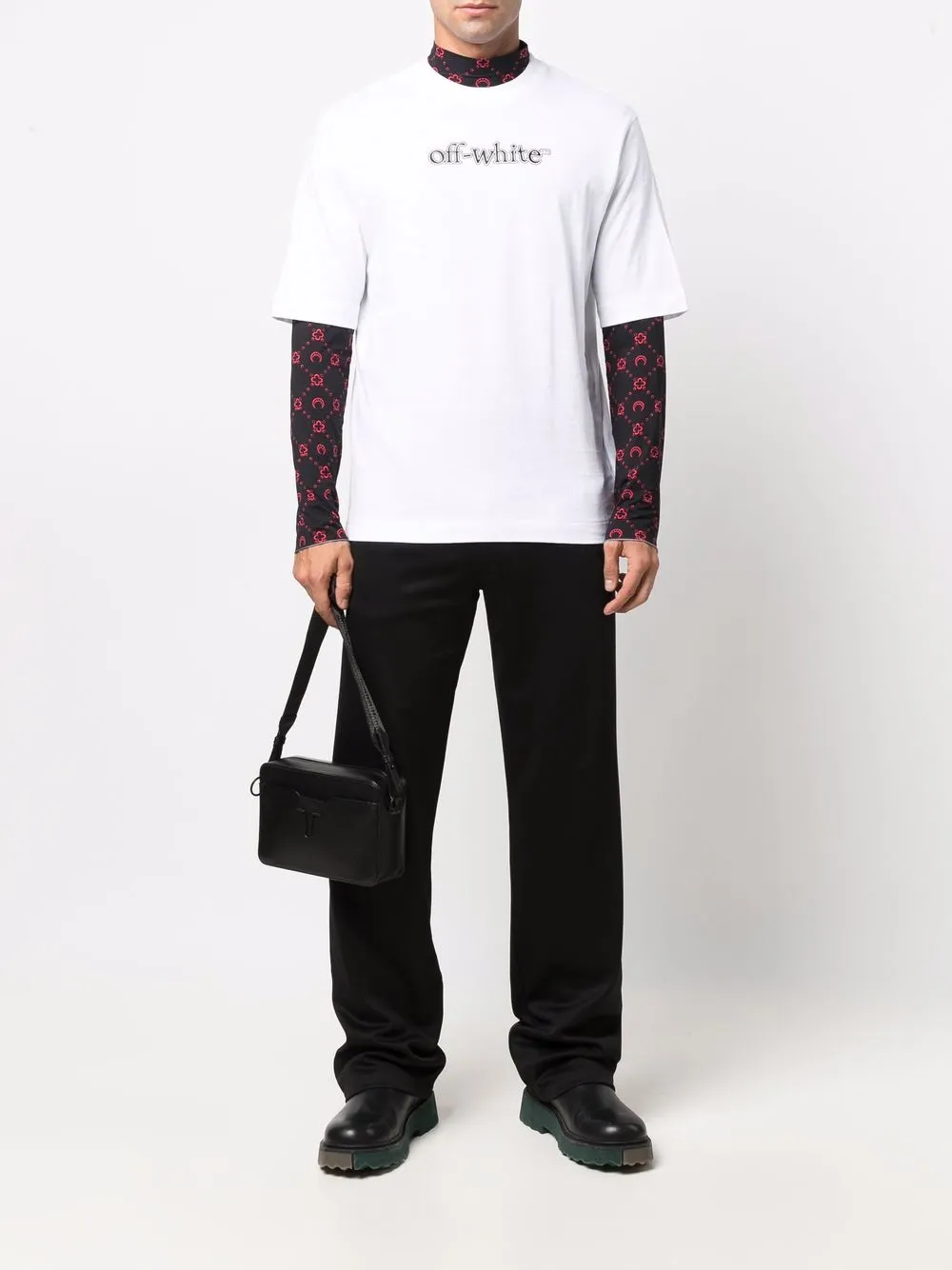 фото Off-white футболка с логотипом