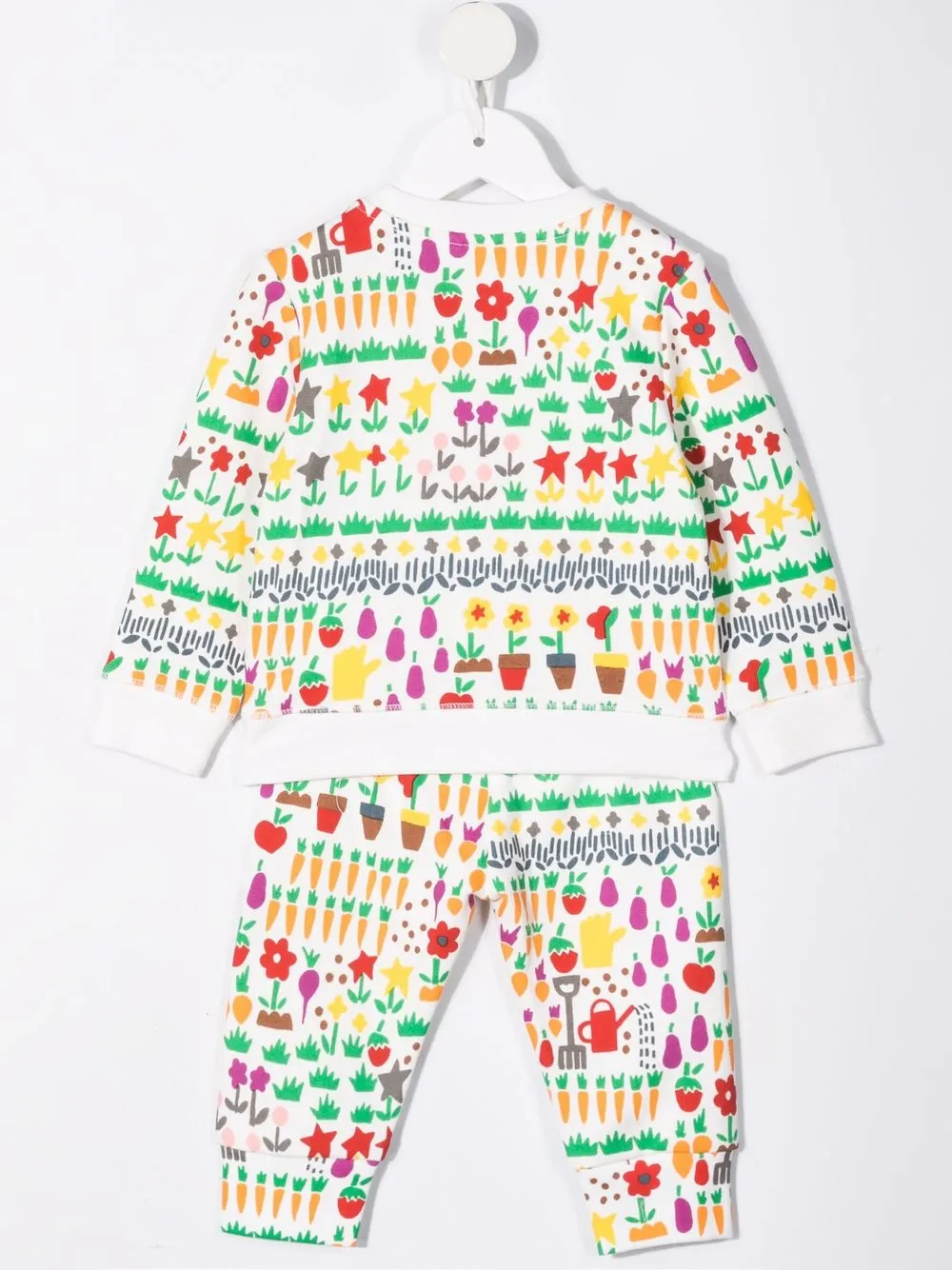 фото Stella mccartney kids спортивный костюм с цветочным принтом