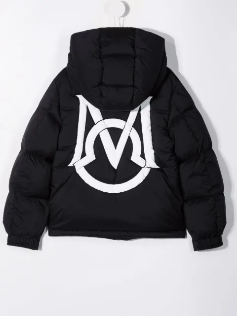 Shop Moncler Enfant Ercan printed-logo 