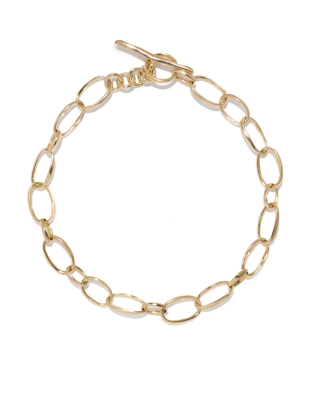 18kt Classico Scultura tiny link bracelet