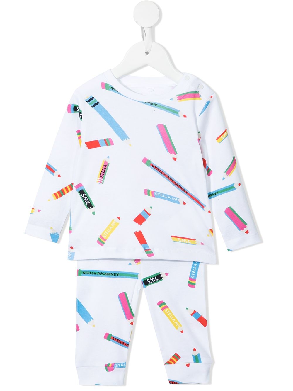 фото Stella mccartney kids спортивный костюм с принтом pencils