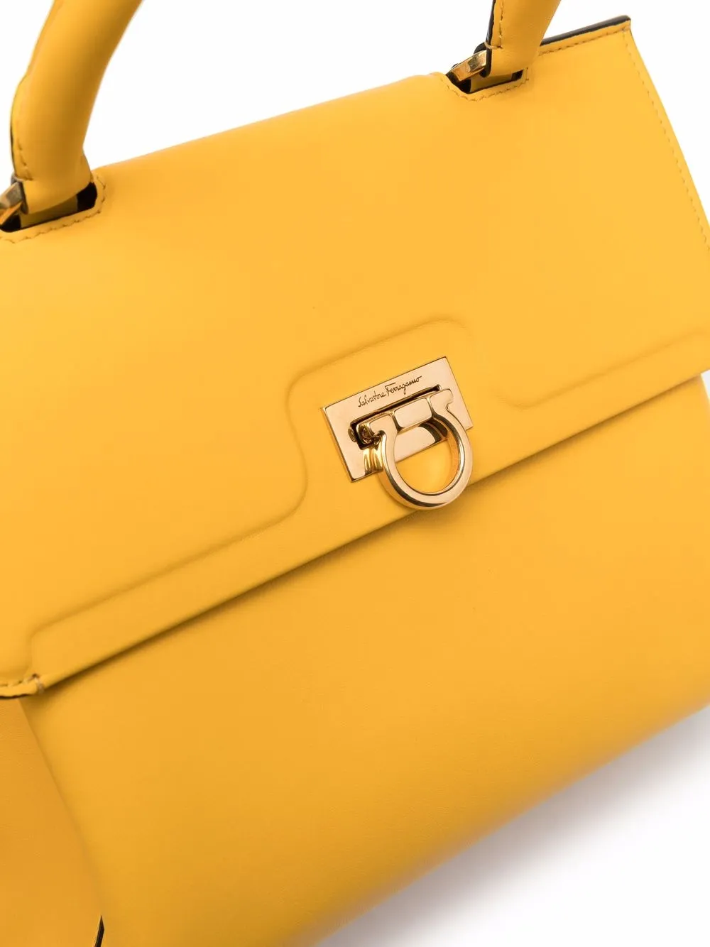 фото Salvatore ferragamo сумка-тоут trifolio среднего размера