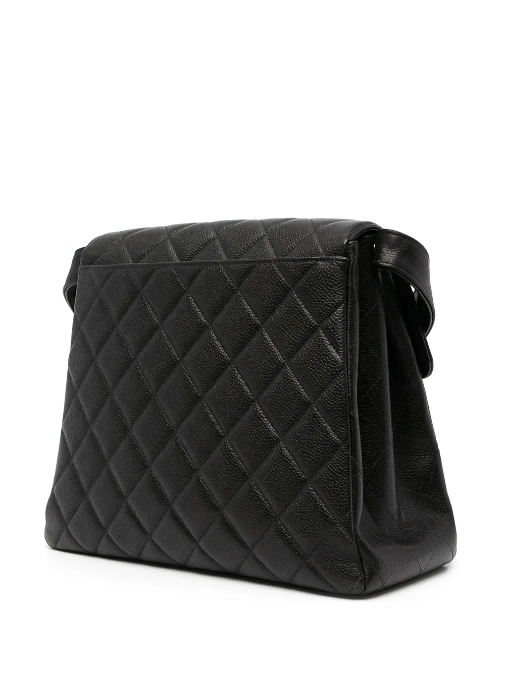 фото Chanel pre-owned стеганая сумка на плечо 1997-го года с логотипом cc