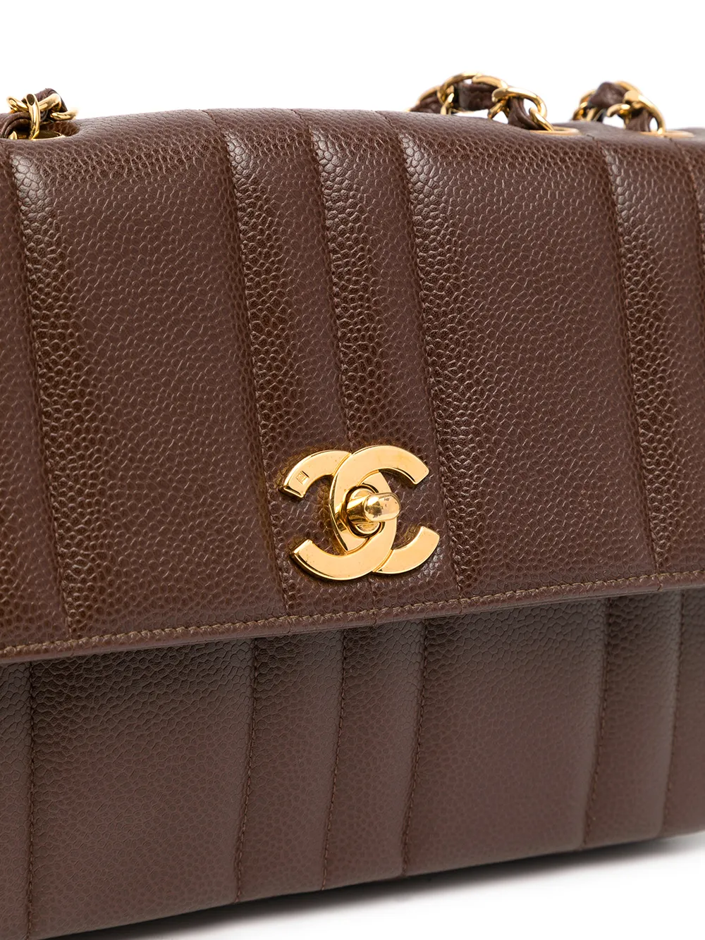 фото Chanel pre-owned маленькая сумка на плечо mademoiselle classic flap 1995-го года