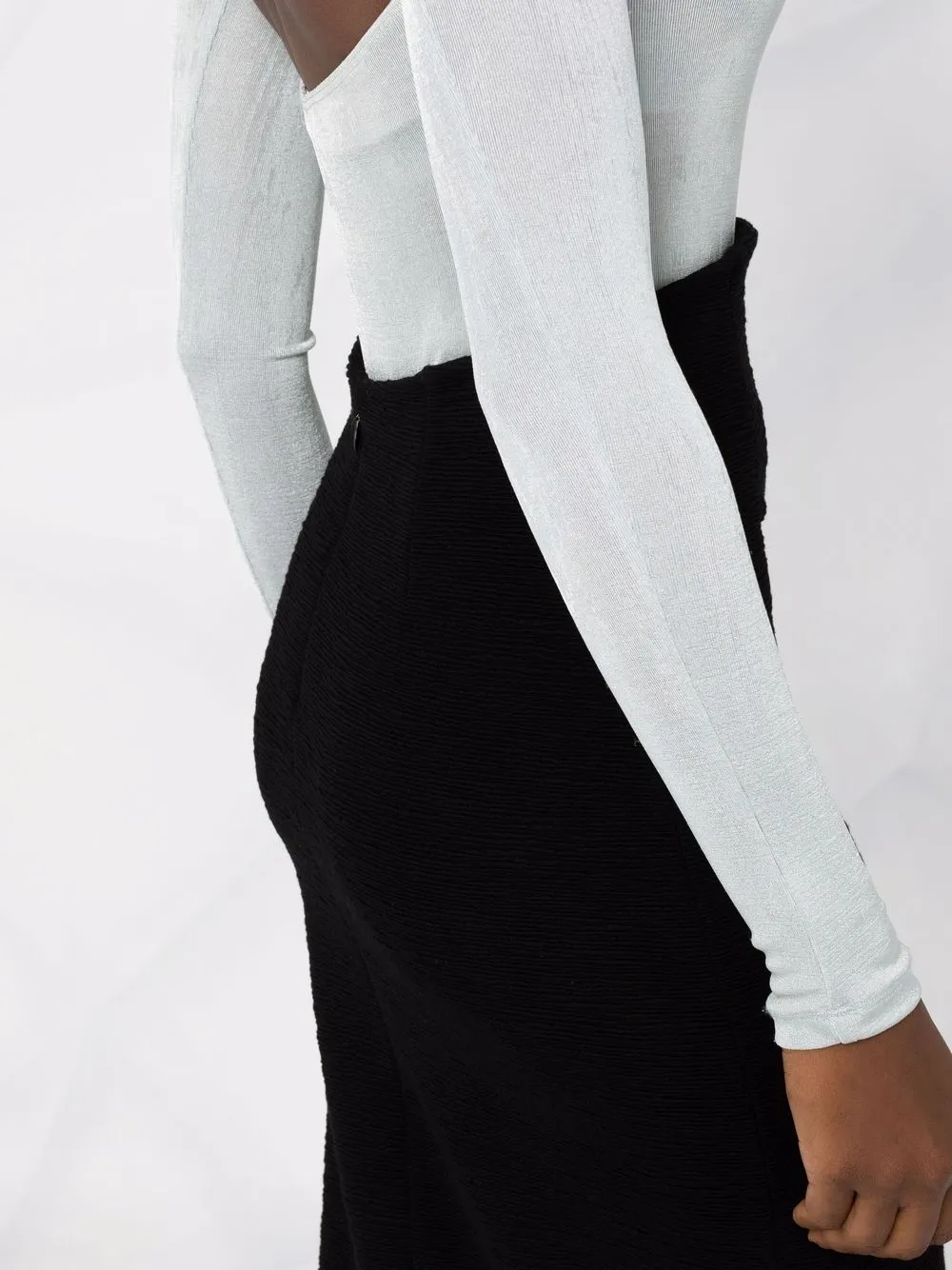 фото Emporio armani юбка макси с завышенной талией