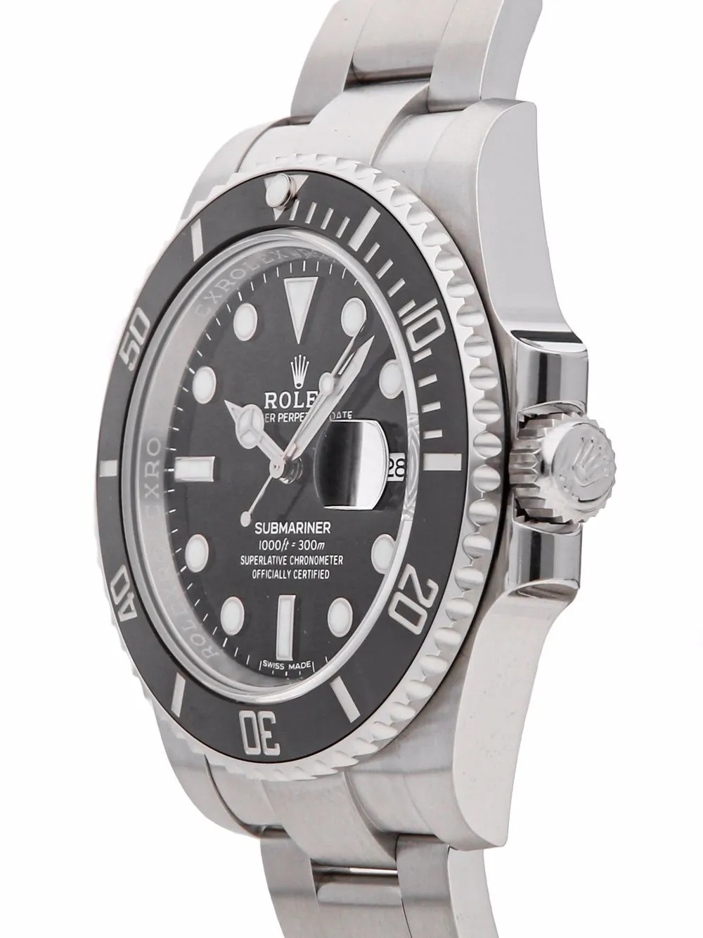 фото Rolex наручные часы submariner date pre-owned 40 мм 2020-го года