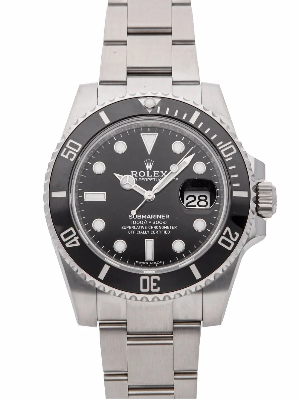 фото Rolex наручные часы submariner date pre-owned 40 мм 2020-го года