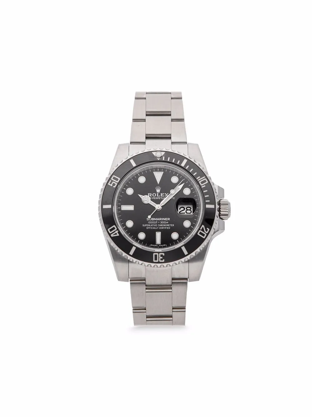 фото Rolex наручные часы submariner date pre-owned 40 мм 2020-го года