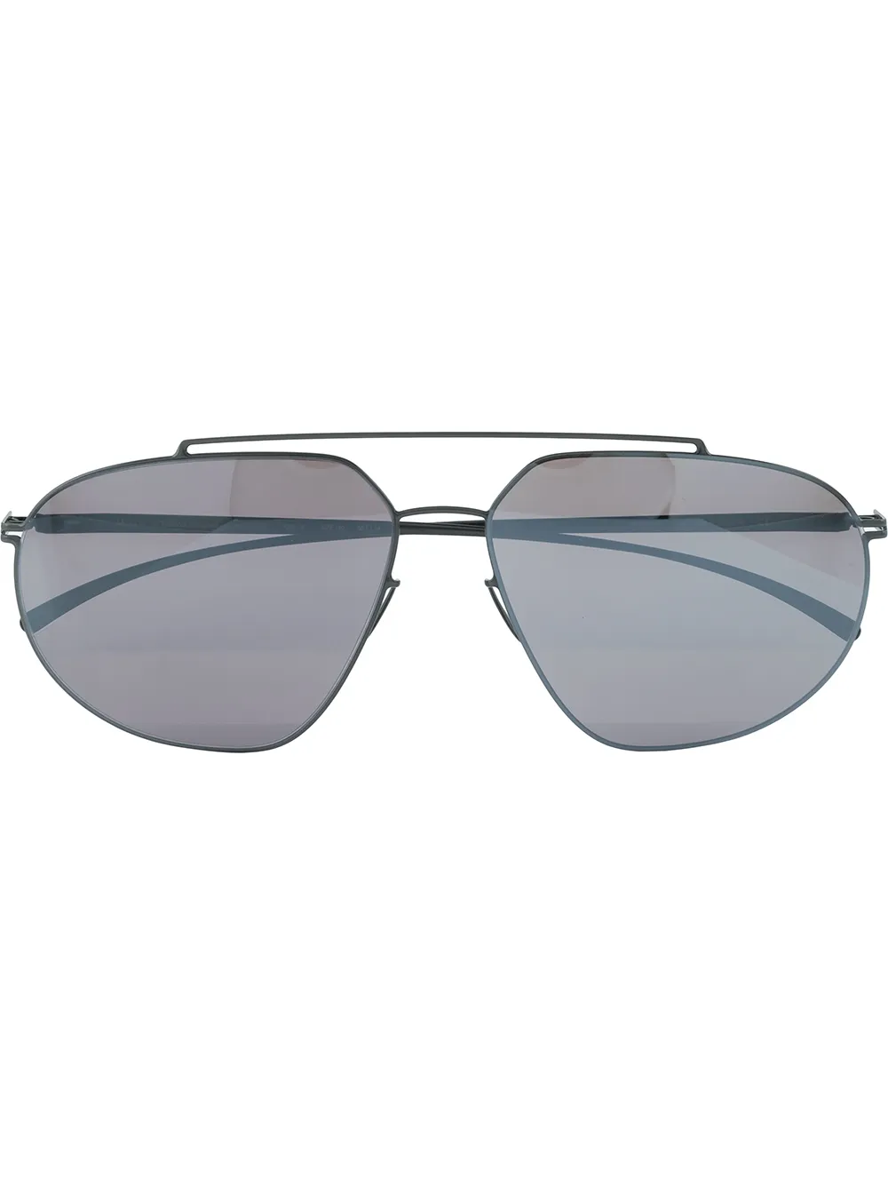 

Mykita x Maison Margiela pilot-frame sunglasses - Black