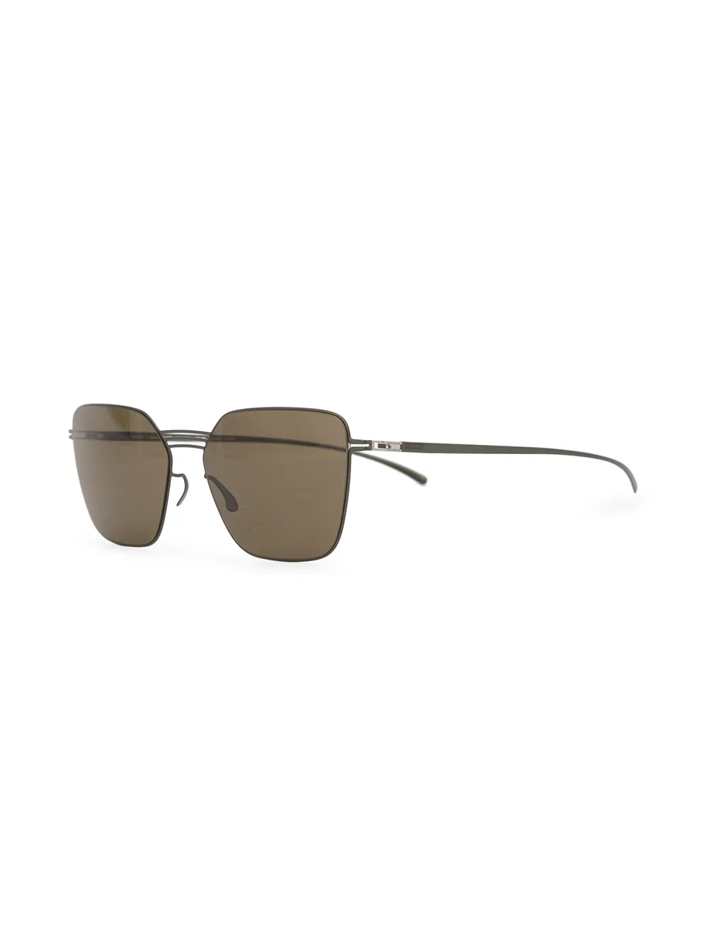 фото Mykita солнцезащитные очки mmesse030 в квадратной оправе из коллаборации с maison margiela