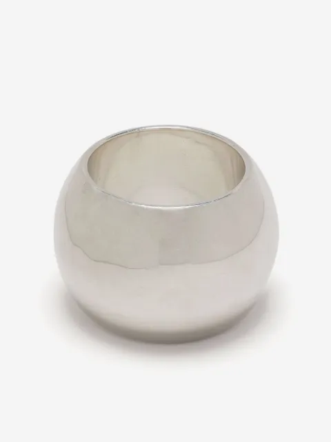 Uncommon Matters bague Semibreve à design épais