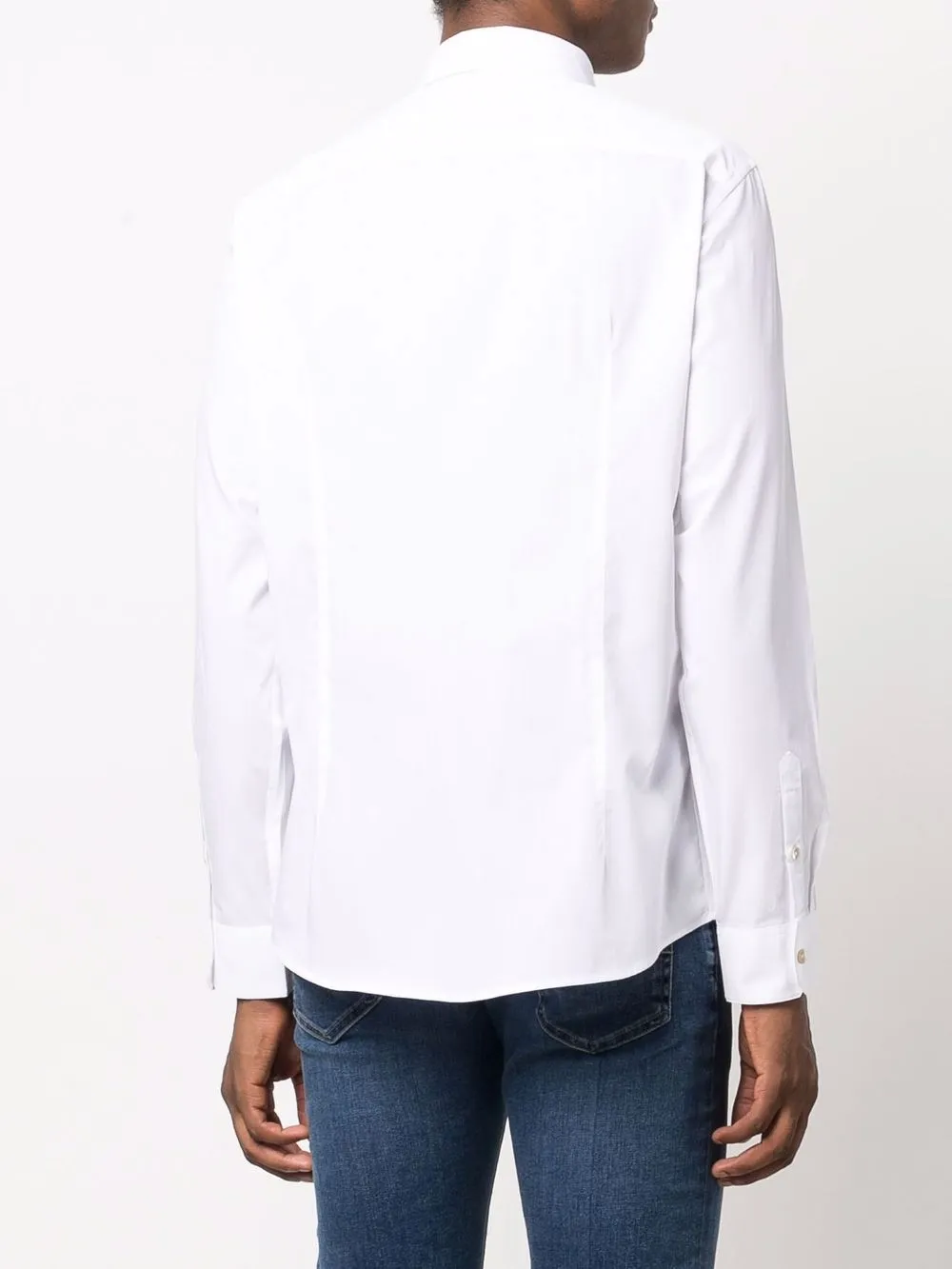 фото Emporio armani рубашка с вышитым логотипом