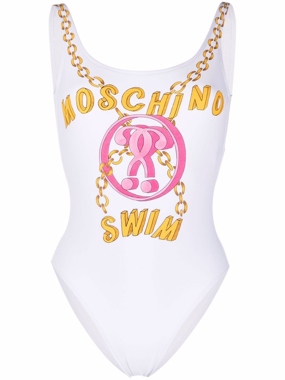 фото Moschino купальник с логотипом