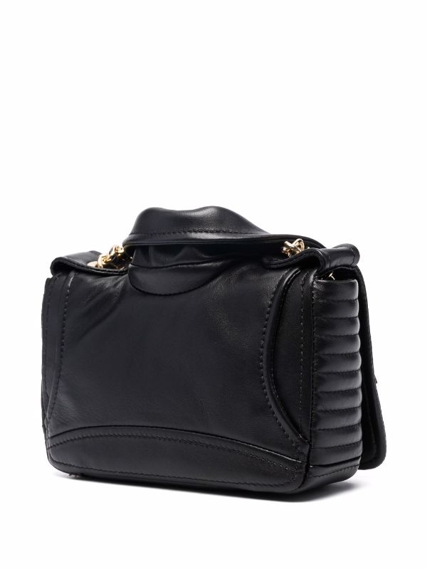 Moschino Biker Leather Crossbody Bag - Farfetch