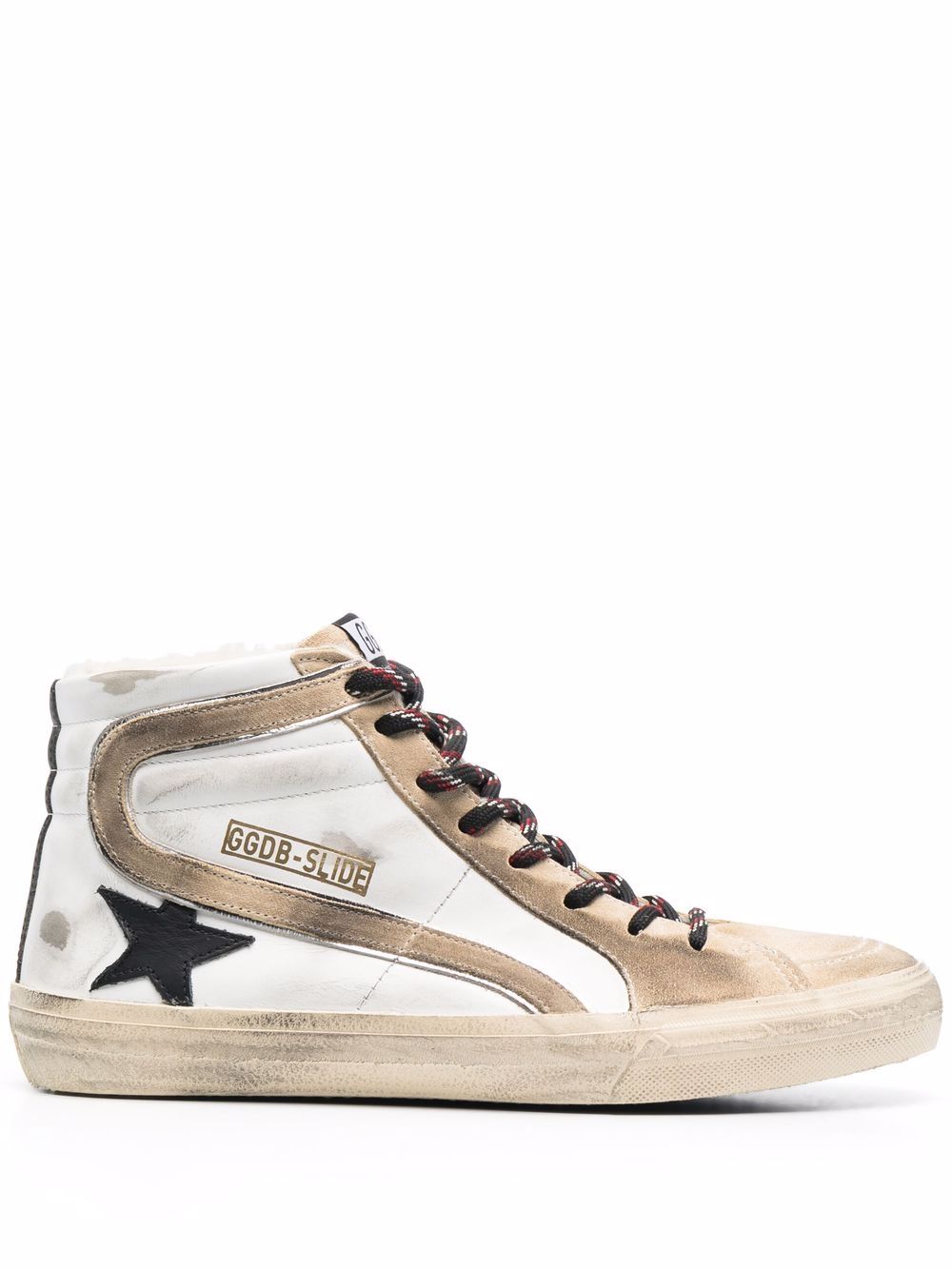 

Golden Goose tenis altos Slide - Neutro