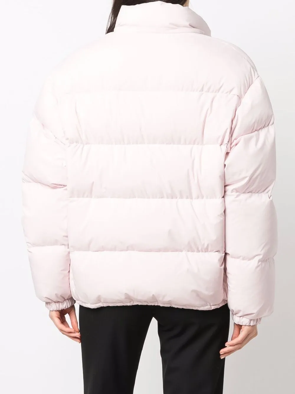 pure white puffer jacket
