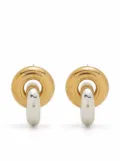 Uncommon Matters Cumulus link earrings - Gold