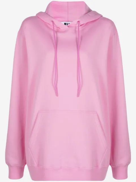 MSGM 드로스트링 코튼 후드티