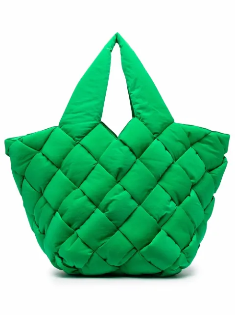 Bottega Veneta Cassette padded Intreccio tote bag
