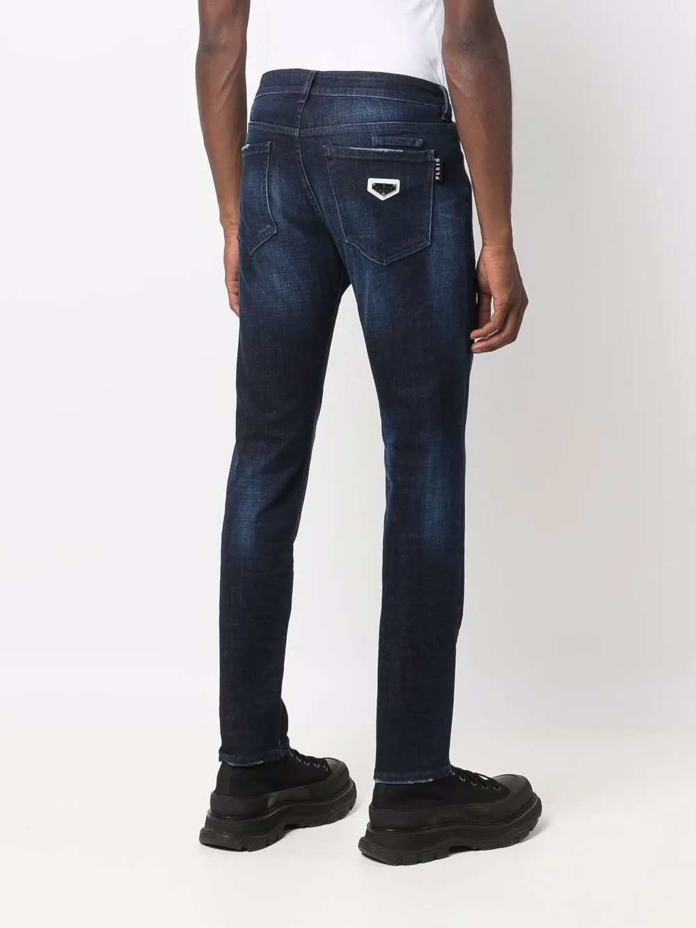 фото Philipp plein джинсы скинни с логотипом