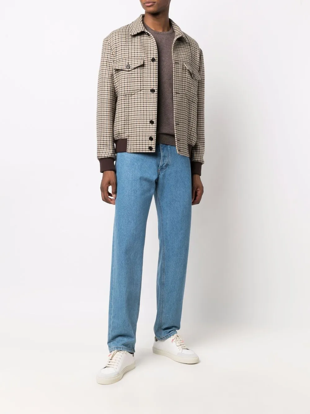 Malo Kasjmier trui - Bruin