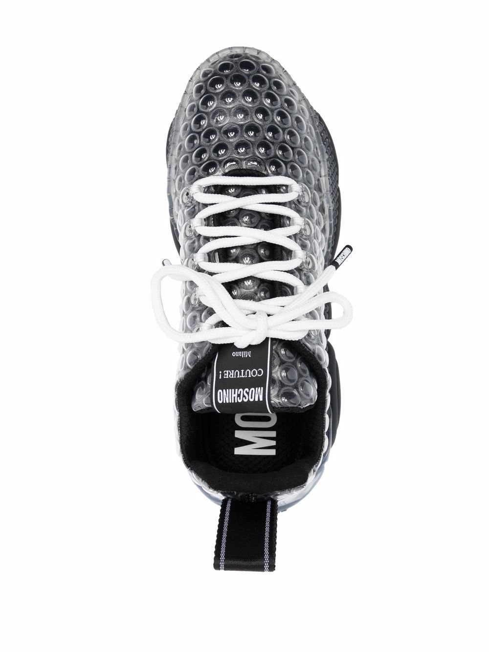 фото Moschino кроссовки double bubble на шнуровке